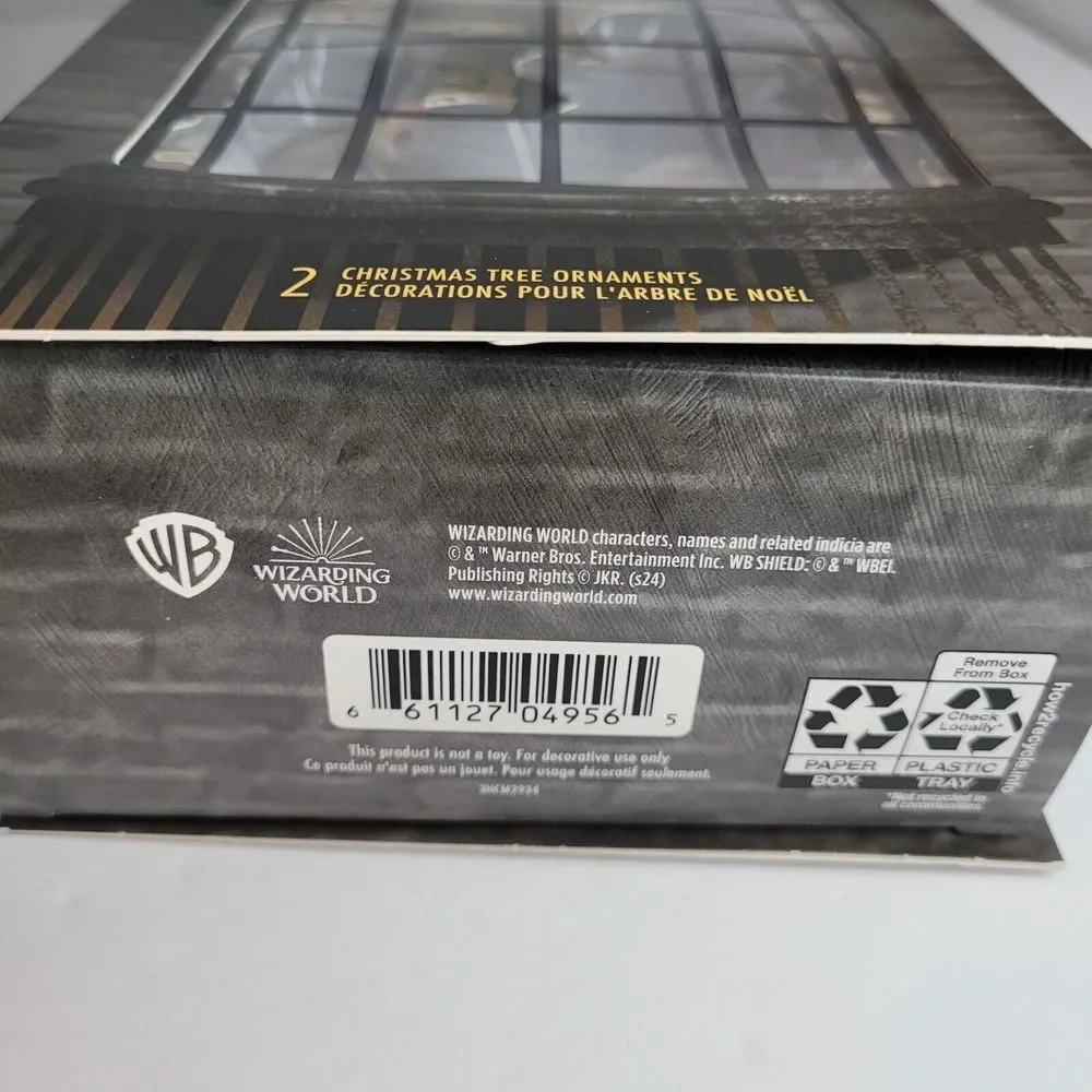 Hallmark Ornaments - Wizarding World Ollivanders Christmas Tree Ornaments 2 Pack